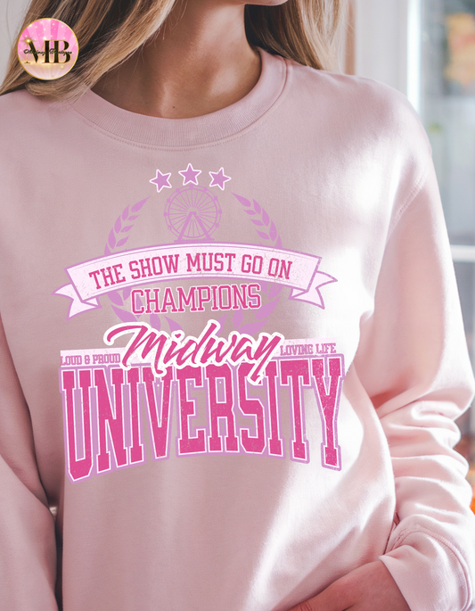 MIDWAY UNIVERSITY - Woman's Crewneck Sweatshirt