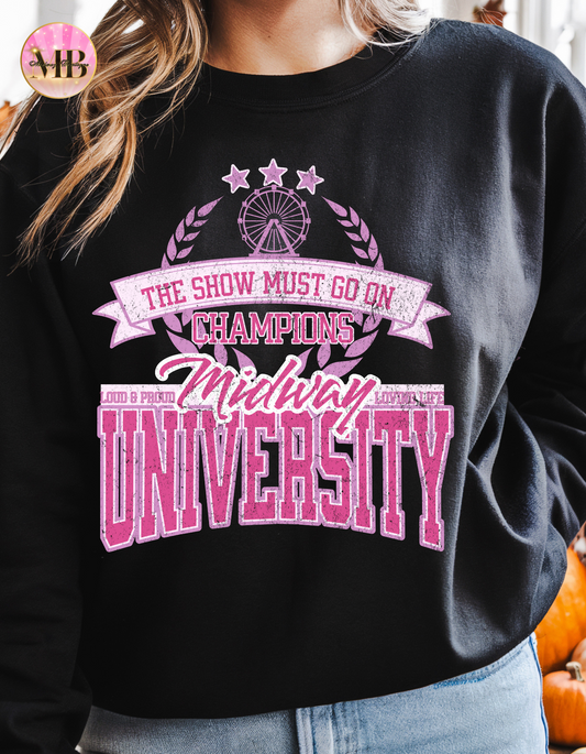 MIDWAY UNIVERSITY - Woman's Crewneck Sweatshirt