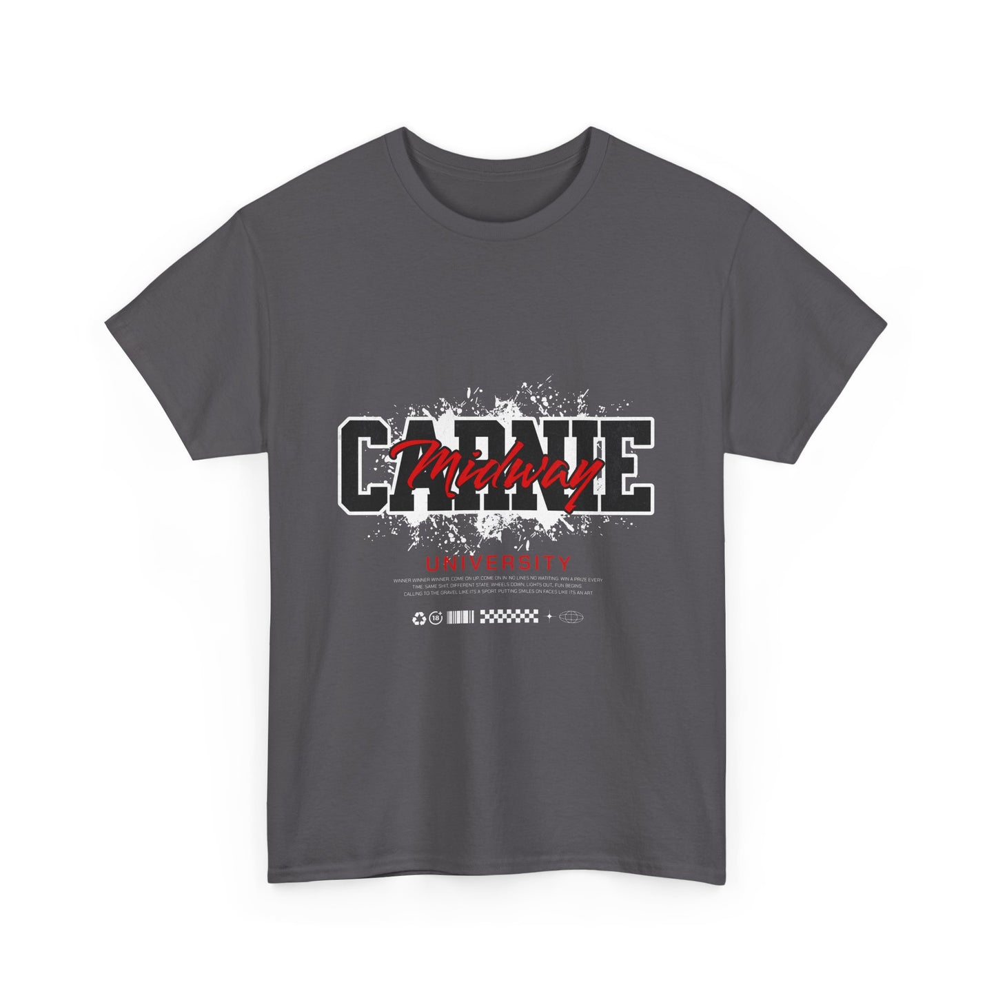 Carnie University script tee | College logo shirt