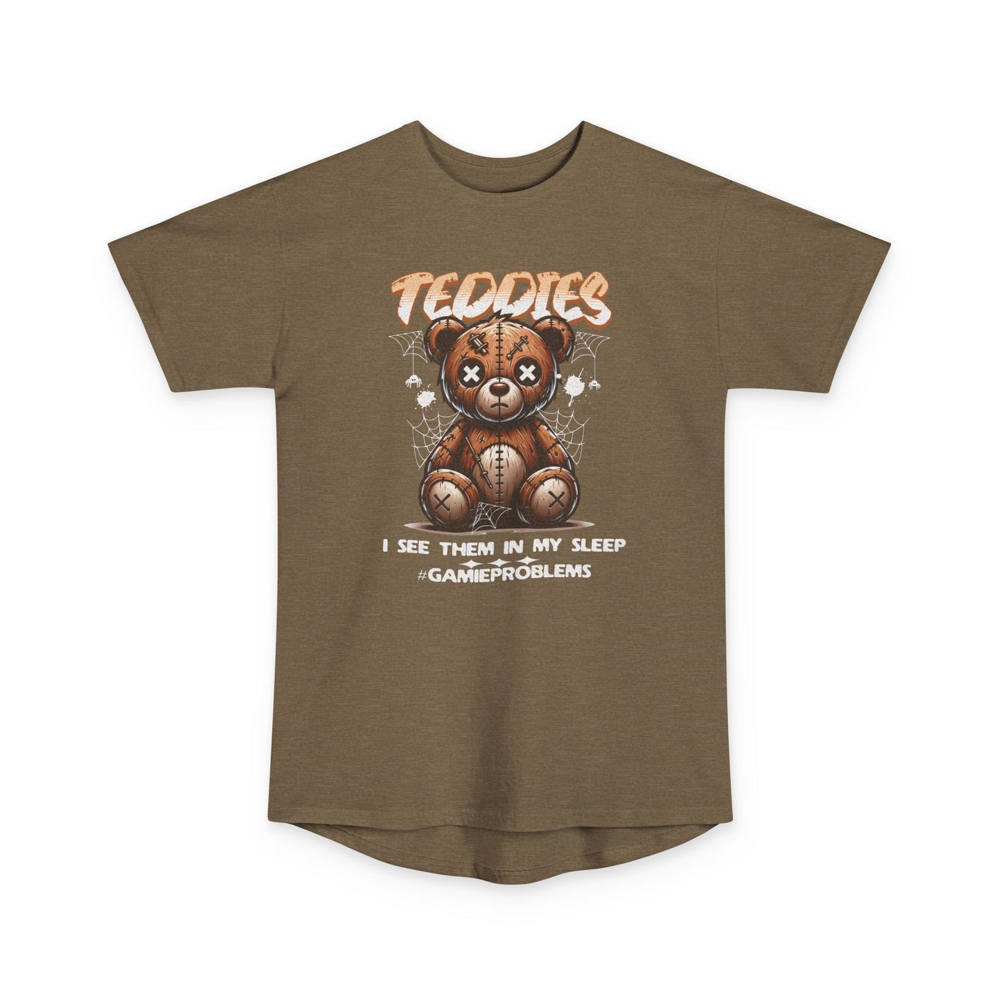 Teddies in my Sleep Bear Graphic Tee — 'Teddies' Streetwear Longline Shirt