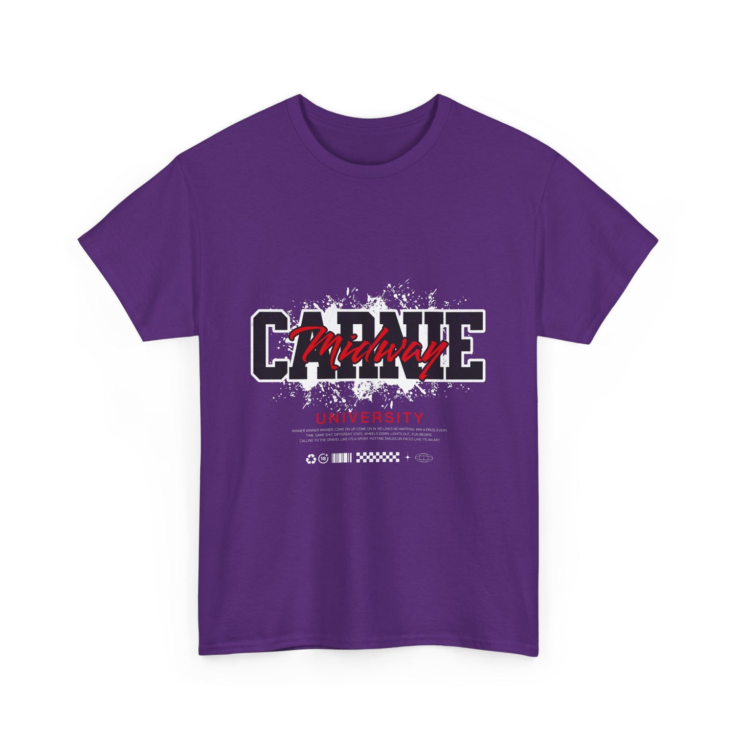 Carnie University script tee | College logo shirt