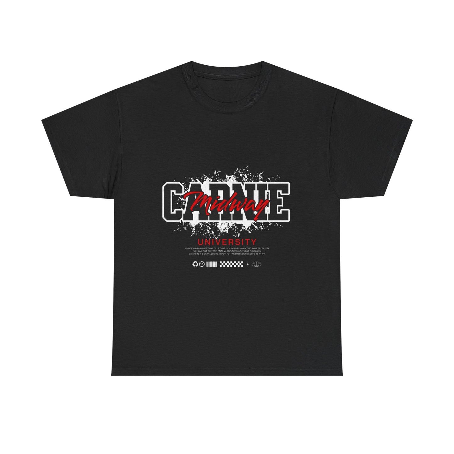Carnie University script tee | College logo shirt