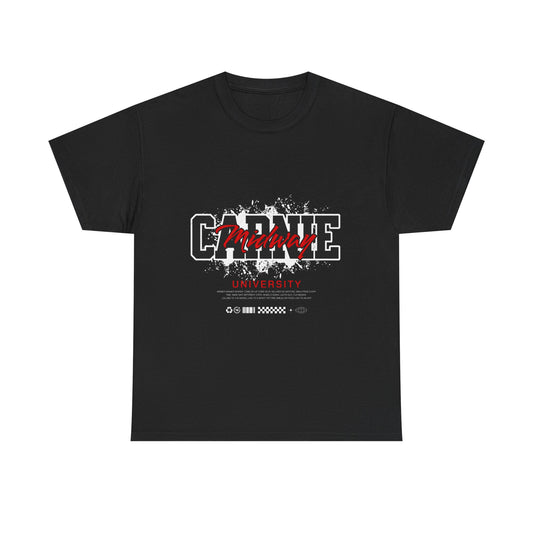 Carnie University script tee | College logo shirt