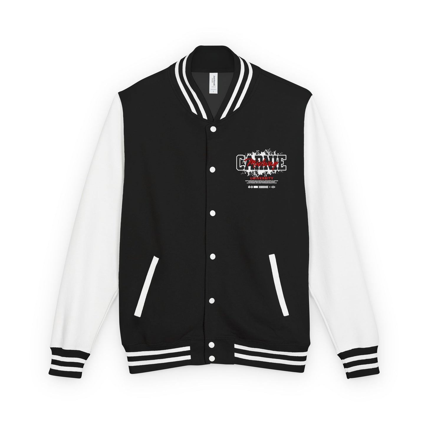 Carnie University Garnets Letterman Jacket