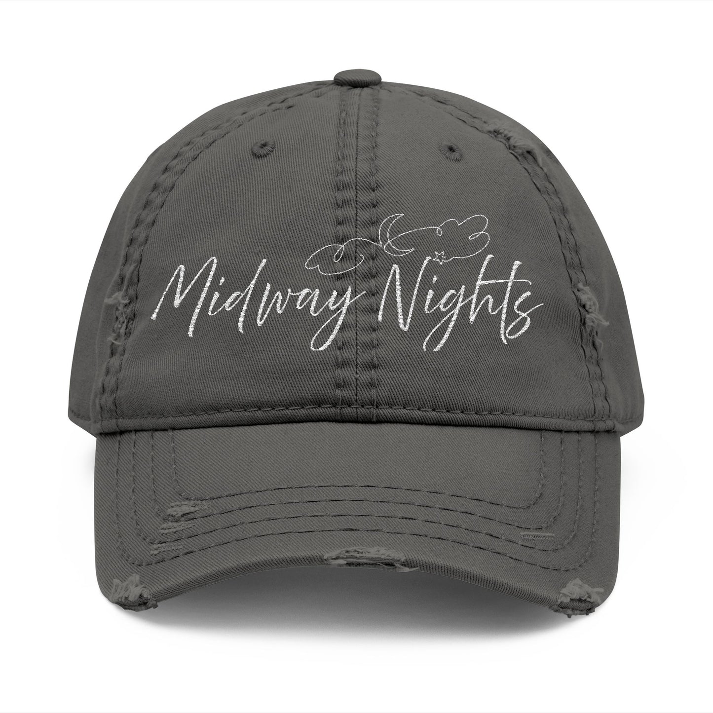 Midway Nights Carnival Hat | Distressed Embroidered Cap