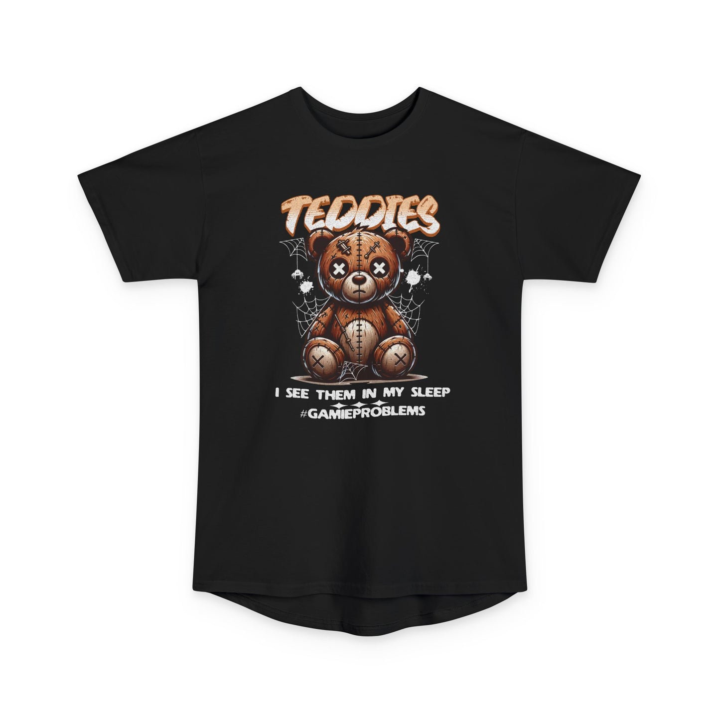 Teddies in my Sleep Bear Graphic Tee — 'Teddies' Streetwear Longline Shirt