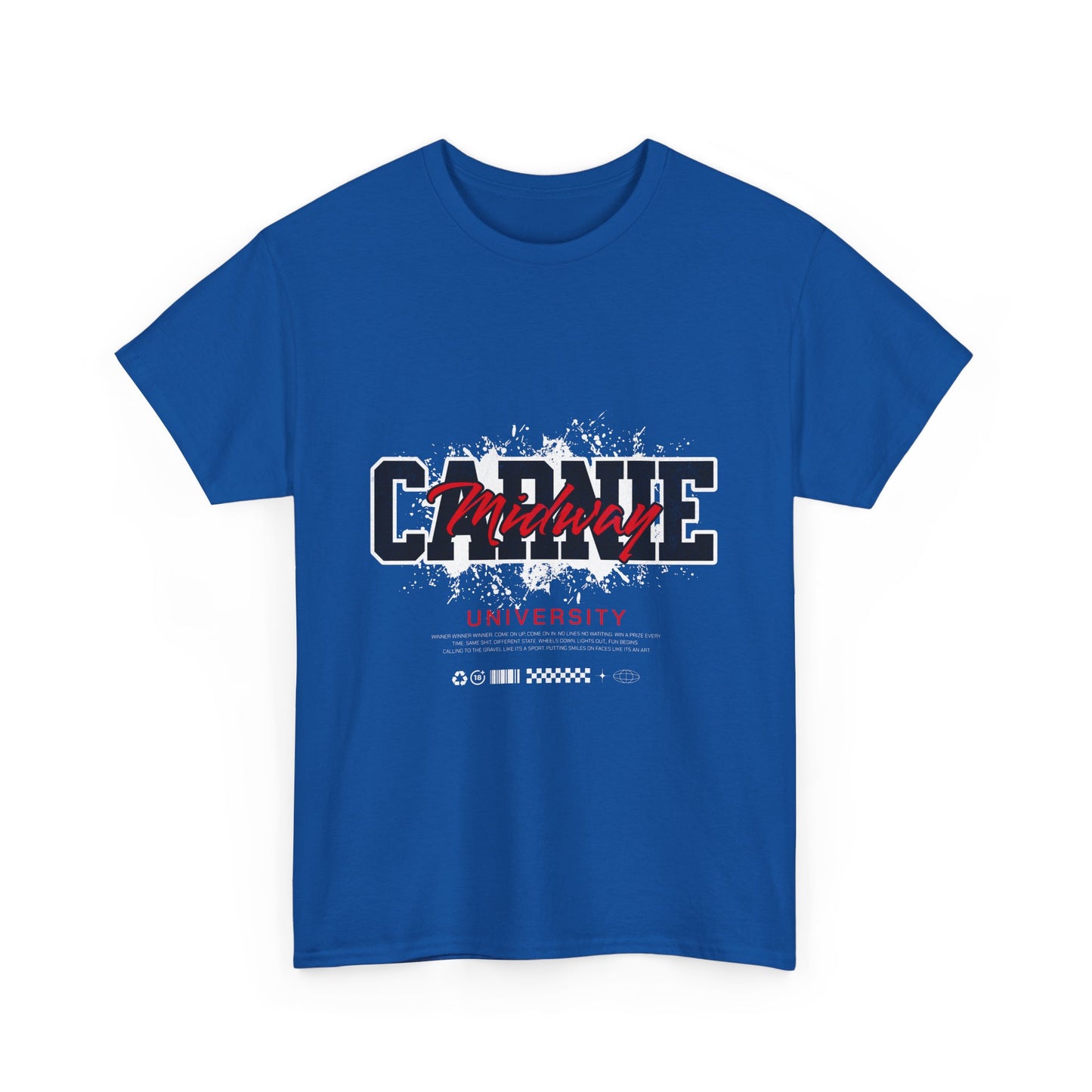 Carnie University script tee | College logo shirt