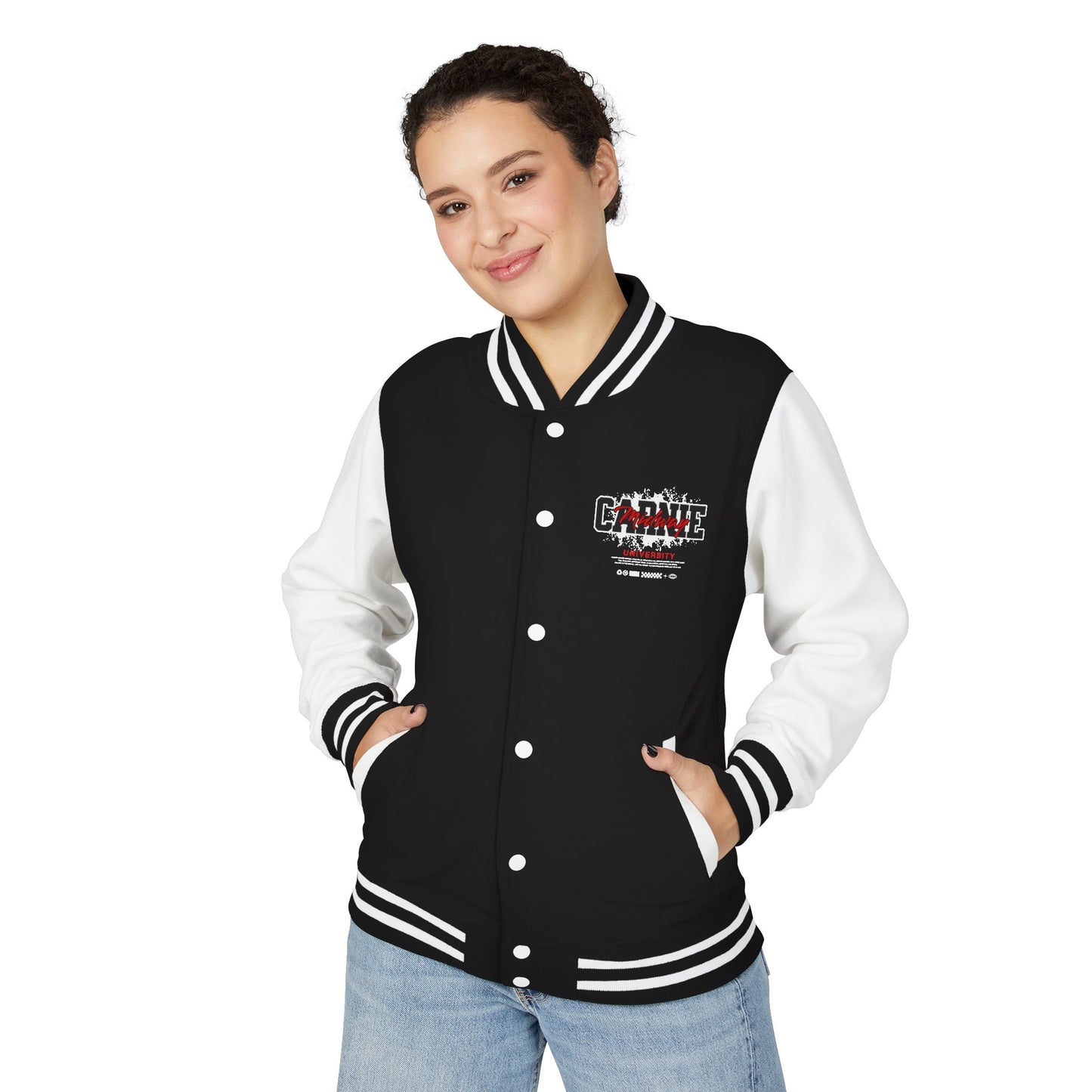 Carnie University Garnets Letterman Jacket