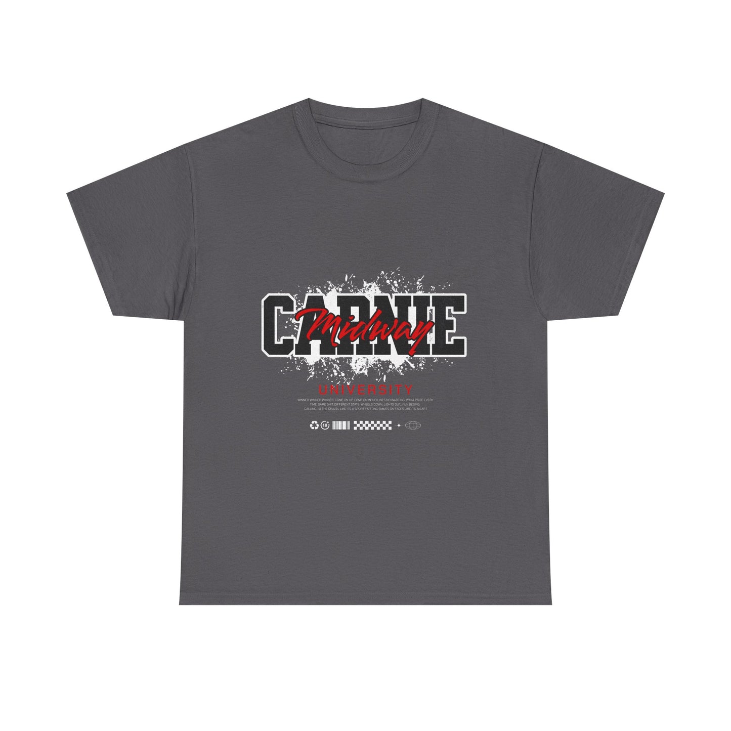 Carnie University script tee | College logo shirt