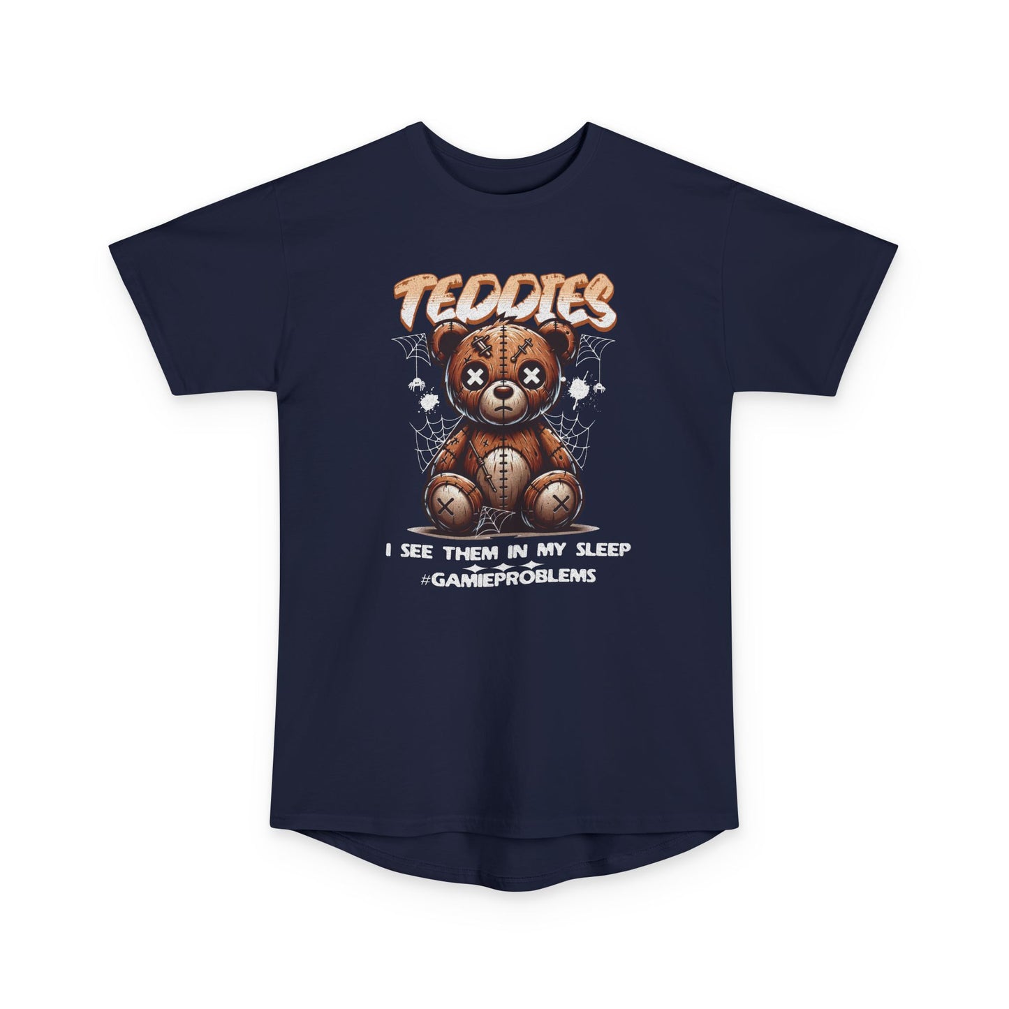 Teddies in my Sleep Bear Graphic Tee — 'Teddies' Streetwear Longline Shirt
