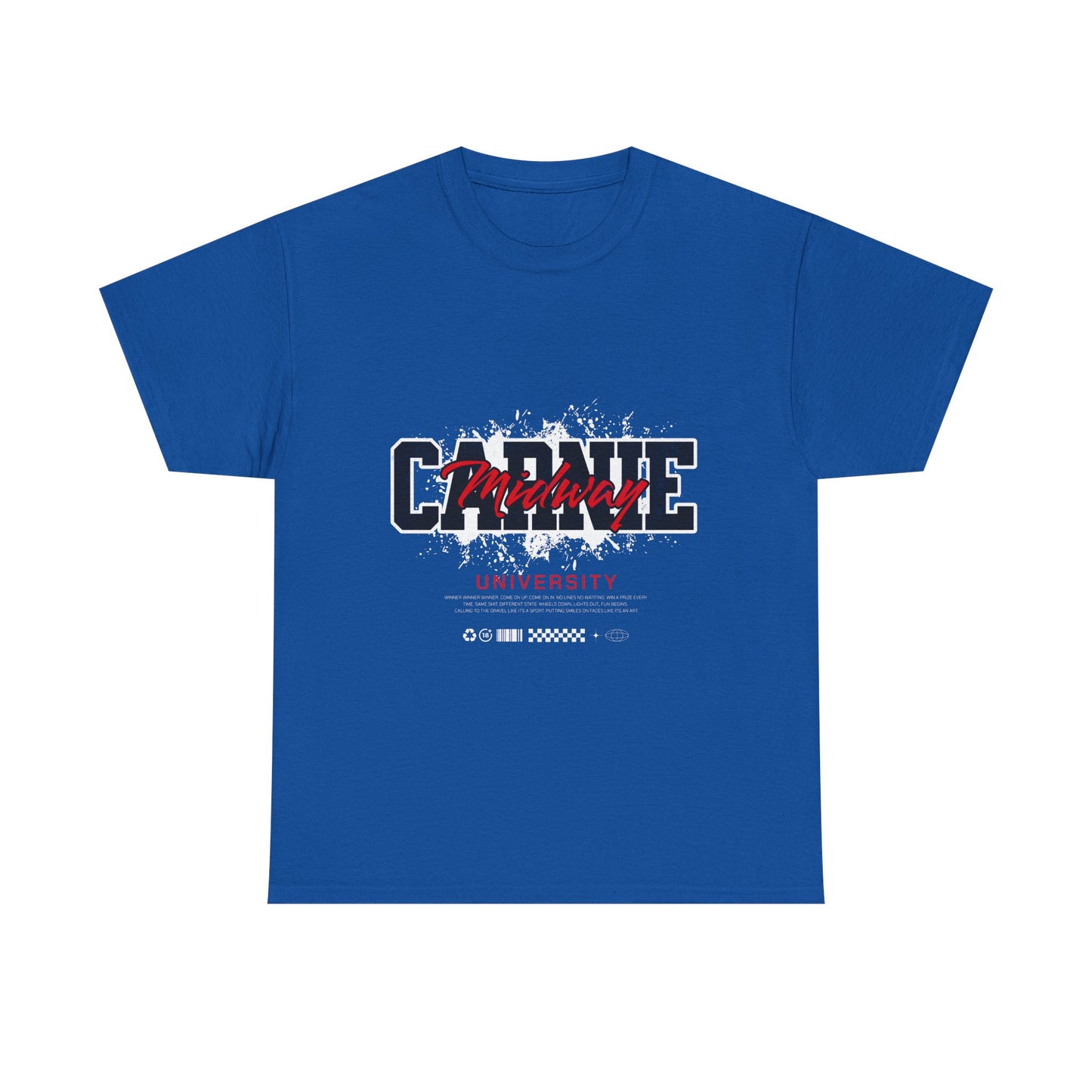 Carnie University script tee | College logo shirt