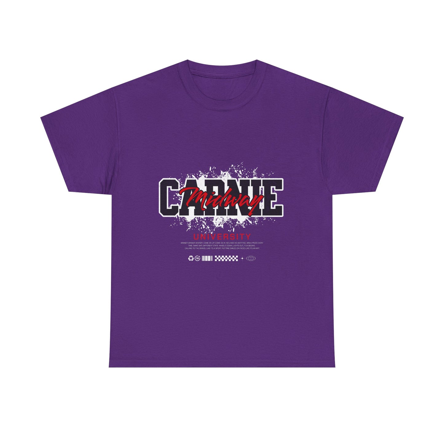 Carnie University script tee | College logo shirt